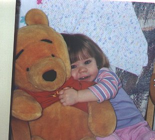 I'm almost as big as Winnie the Pooh now