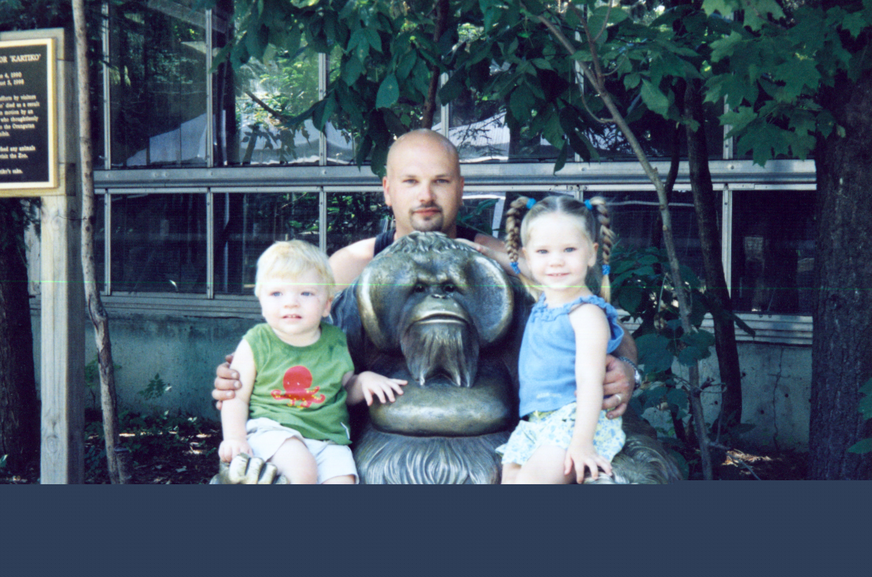 Dad and the kids...