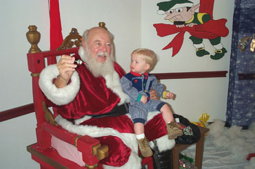 With Santa 2001