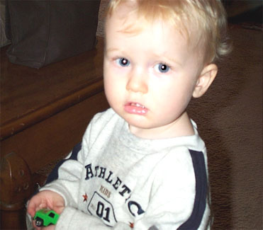 At Gavin's birthday 2001