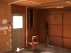 After we ripped out the old, shabby room, this is ground zero for the project