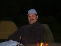 Resting by the fire at Salt Point State Park, along the Pacific Coast.