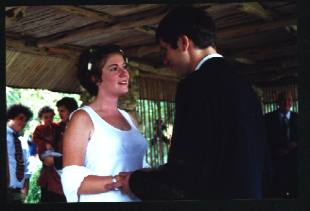 The wedding continues