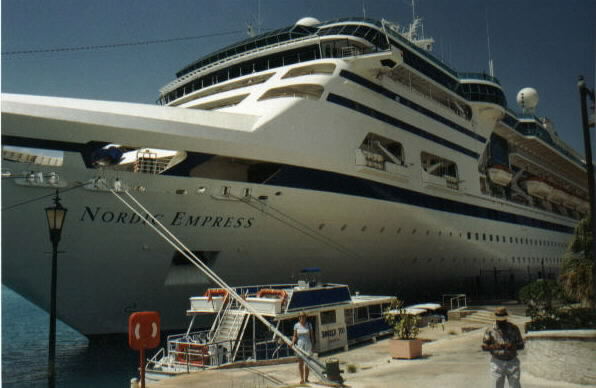 The ship we came in on!