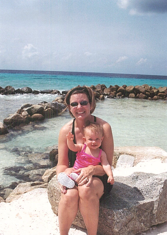 Check out that blue water