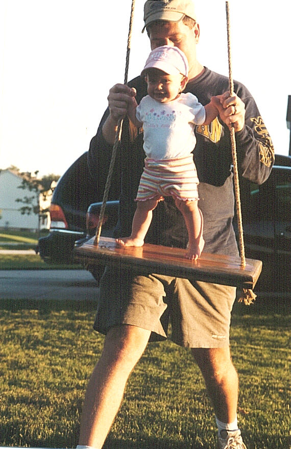 Our little daredevil!