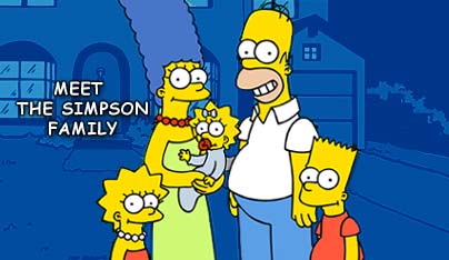 This links to the official Simpsons home page!