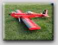 A side view of the plane before she gets all oily from break-in.