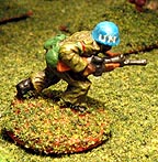 Ghanaian UN soldier in The Congo