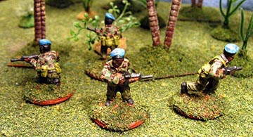 Elite Ghanaian paratroopers
