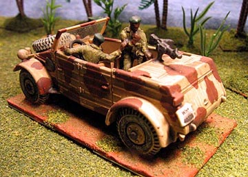 Corgi Kubelwagon converted for The Congo