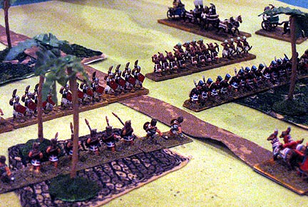 New Kingdom Egyptians vs. Philistines