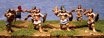 Early Hebrew slingers or psiloi