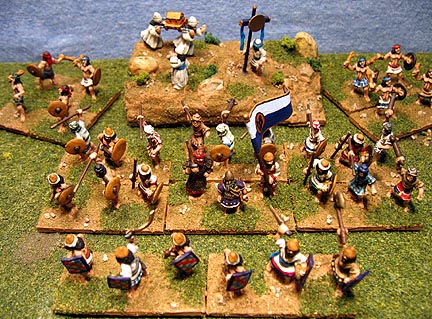 Early Hebrew DBA army and camp