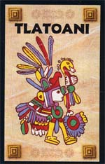 Tlatoani card, the 