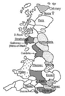 map for Winter 817/818 A.D.