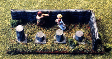 Greek Wall & Ruined Temple camp
