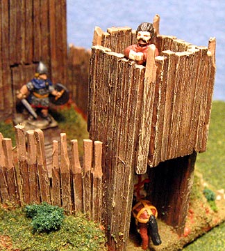 Gatehouse of Norman Motte and Bailey camp 