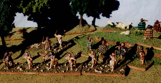 Pictish archers and crossbow