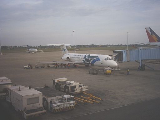 View from Gate 5 Passenger waiting area