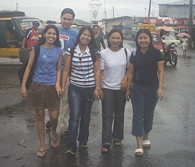 Arrival at Jordan, Guimaras after the pump boat ride