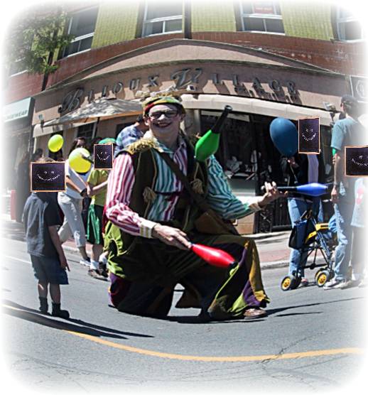 Ernie Everlost Juggling 