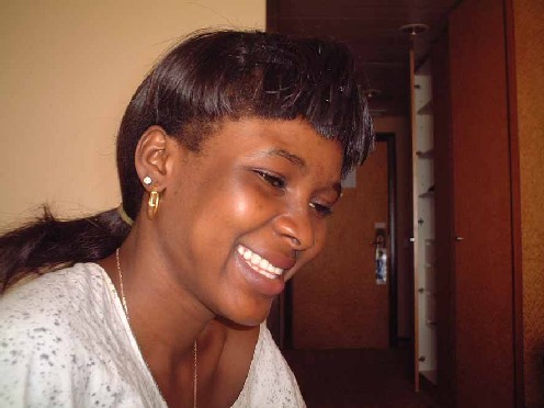Crocodile's smile or Saratu's got a feeling she's about to con the Pooh