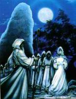 Druids at night