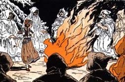 The Samhain Celebratory Fire