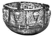 Gundestrup cauldron assembled