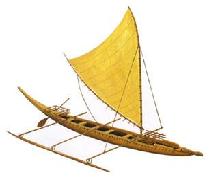 An example of a trading canoe 