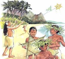  Kids playing on the beach