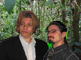 Sean and Matt out in the forests, looking good.