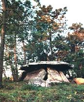 Dolmen from Galicia, a burial chamber of some sort