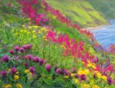 irish flowers by the sea