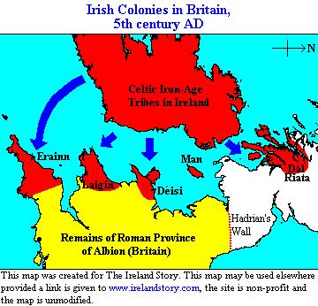 Celtic map