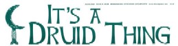 druid bumper sticker