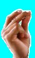 This is my hand. I don't know why snapping fingers seems so zealous, I guess it's because we're so used to clapping.  Snapping fingers, by the way is the sound of one hand clapping.