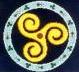 triskele, a celtic symbol of three-ness