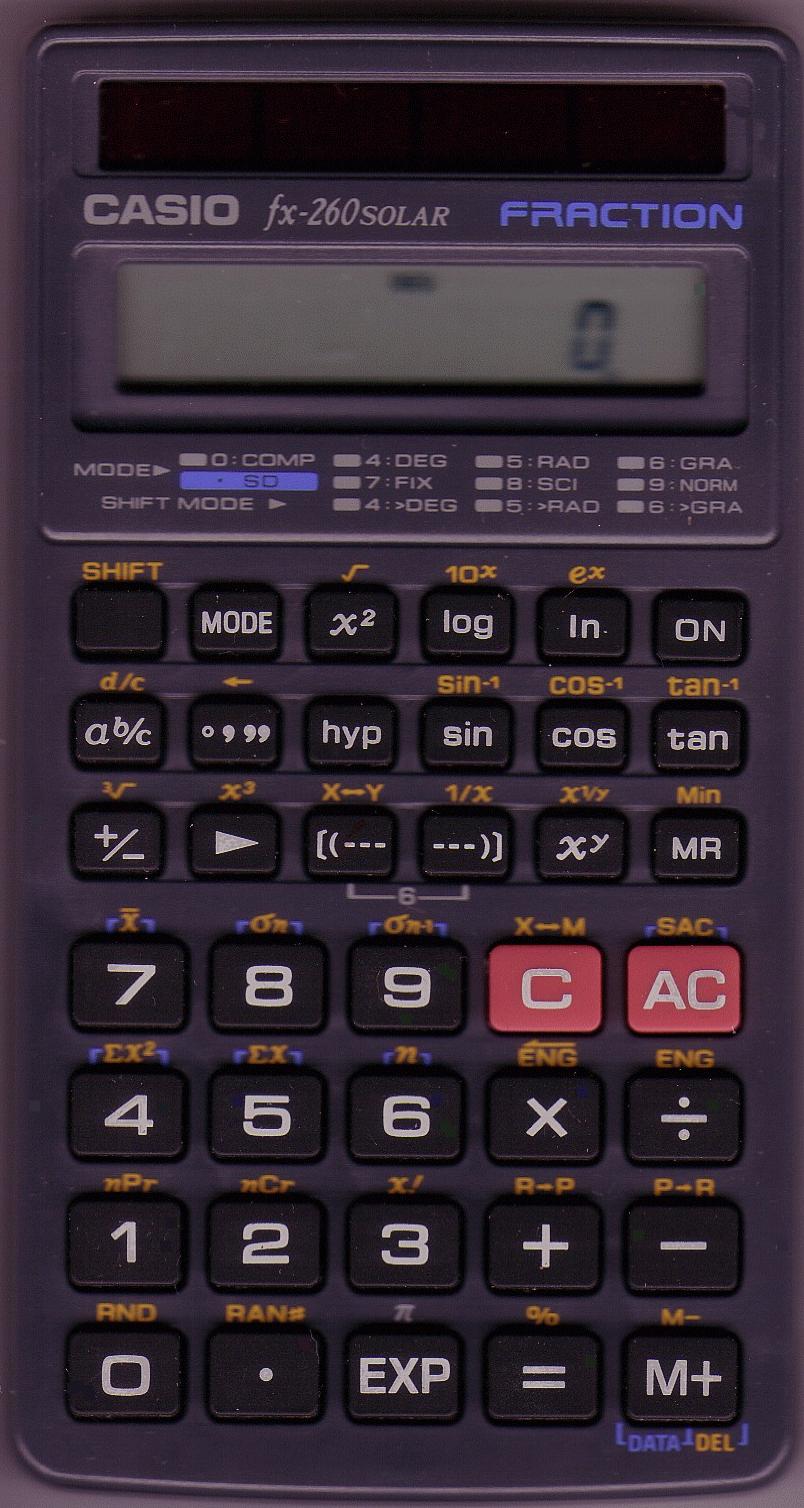 Casio fx 260