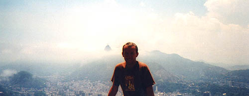 The usual tourist picture is taken FROM Corcovado TO here...