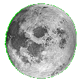 moonset in the morning is a lovely time but also a warning of the approaching transition to mere mortal form
