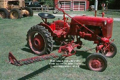1948 Cub with 22 Mower