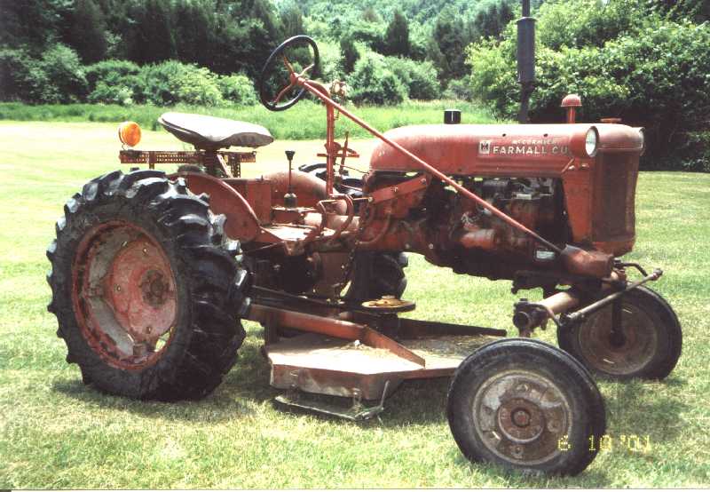 55 Cub with Woods 42C mower