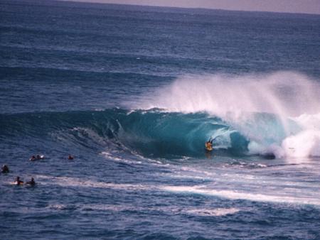Shark Island going off!