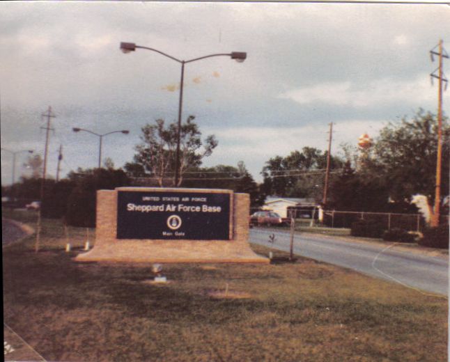 to Sheppard AFB, My Technical School