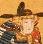 M&ocirc;ri Terumoto, nominal commander of the Western forces. The de facto ruler was Ishida Mitsunari. Mori Terumoto was made to stay off the battlefield, to prevent a contest of power.