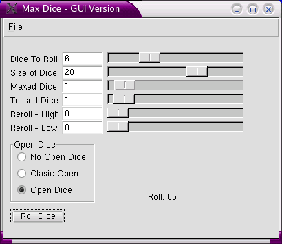 Max Dice Gui Image