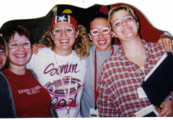 Rae, me, Jo, Ashley