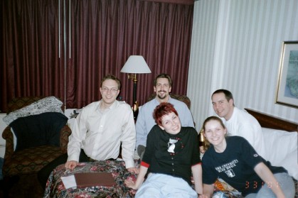 Mike, Matt, Troy - Krista, Sarah